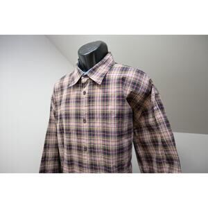 ORVIS Country Dress Shirt Classic Fit Plaid Pocket Long Sleeve Mens 2XL XXL